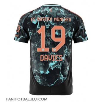 Bayern Munich Alphonso Davies #19 Tricou Fotbal Replică 2024-25 Barbati Deplasare